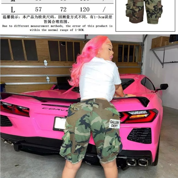 Gallery Dept Camo Shorts - Picture 5 of 6